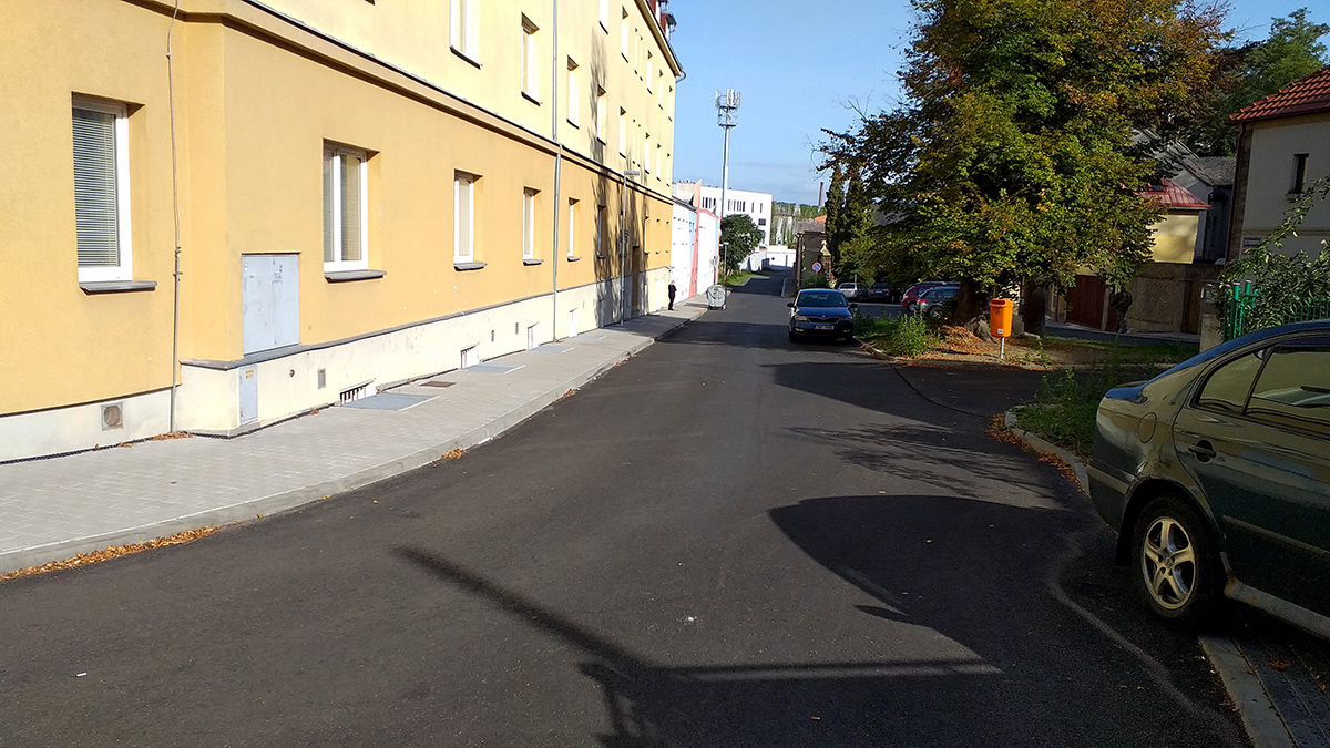 Náměstí před Nadějí Mladá Boleslav