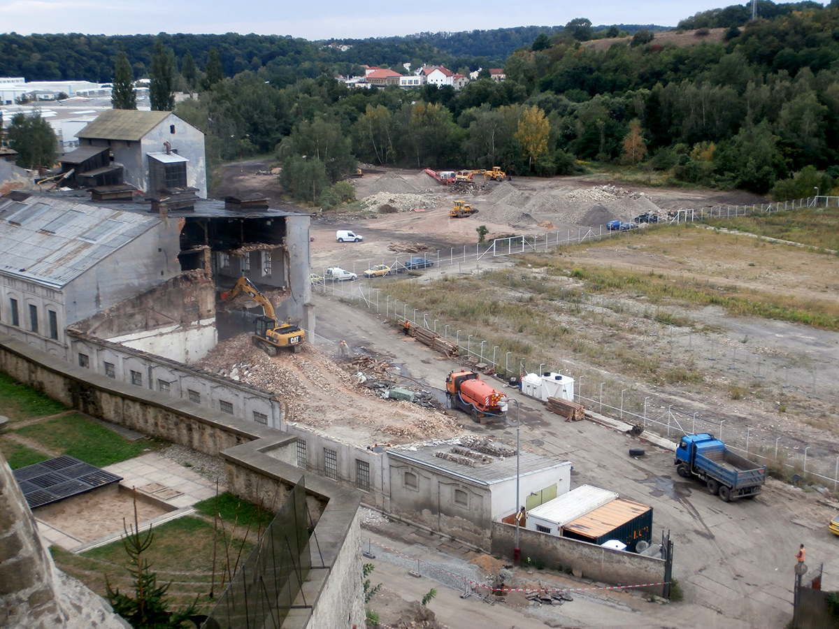 Demolice  Lihovaru Mladá Boleslav
